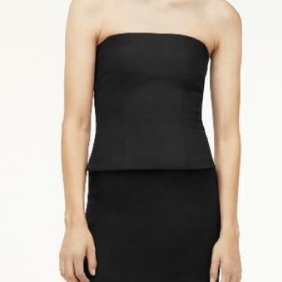 ZARA| NARCISO RODRIQUEZ WOOL BUSTIER - Picture 6 of 10